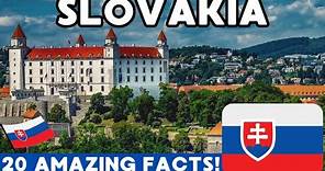 SLOVAKIA: 20 Facts in 3 MINUTES