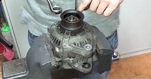 ᴴᴰHow to fully rebuild a Toyota ( Denso ) Alternator with new bearings