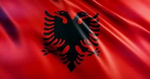 Albania Flag Waving | The Albanian Flag Waving | Albania Flag Screen