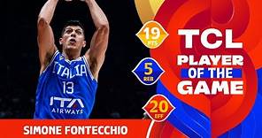 Simone Fontecchio (19 PTS) | TCL Player Of The Game | ANG vs ITA | FIBA Basketball World Cup 2023