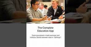 Student Introduction to the Seminaries and Institutes App