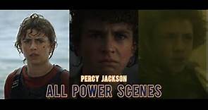 Percy Jackson (Walker Scobell) - All Power Scenes