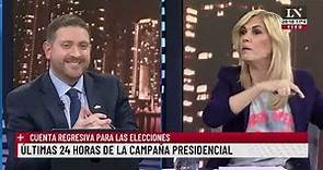 Últimas 24 horas de la campaña presidencial; Jonatan Viale y Viviana Canosa.