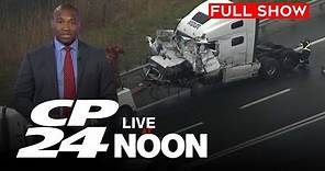 Investigation continues into deadly wrong-way collision | CP24 Live at Noon for May. 1, 2024