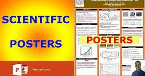How to Design a Scientific Poster in PowerPoint !