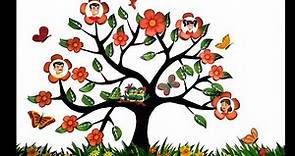 Family tree/ how to make family tree/ easy making family tree/ family tree making/ diy family tree