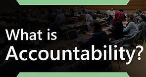 What is Accountability? | Pillars of Accountability | Business Terms & videos | SimplyInfo.net