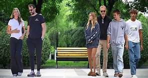 Kevin Costner takes his kids to lunch in Montecito while Christine Baumgartner is with Josh Connor