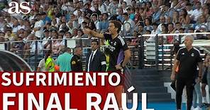 REAL MADRID CASTILLA 1-ELDENSE 1 | SUFRIMIENTO y NERVIOS RAÚL minutos finales en el DI STÉFANO | AS