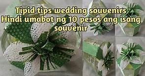 wedding souvenirs tipid tips/ shot glass wedding souvenirs/wedding give aways/souvenirs in easy way/