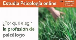 Estudiar Psicología online: Grado online de Psicología de la Universidad Internacional de Valencia