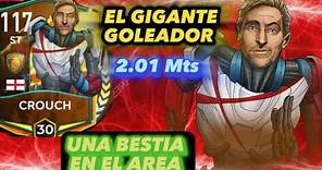 UNA BESTIA PETER CROUCH EL GIGANTE GOLEADOR REVIEW SÚPER HÉROES FIFA MOBILE 23