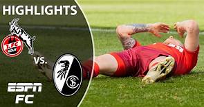 AWFUL penalty miss and late collapse as Cologne loses vs. Freiburg | Bundesliga Highlights | ESPN FC