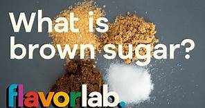 What is brown sugar?