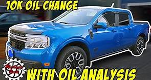 2022+ Ford Maverick 10,000K Oil Change and Oil Analysis (2.0L)