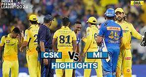MI vs CSK Highlights: Dhoni, Pathirana Shine, Chennai Beat Mumbai By 20 Runs | IPL 2024 Highlights