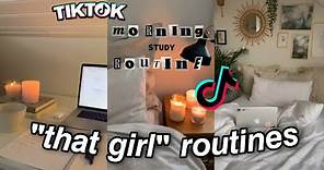 "THAT Girl" Morning / Night Routines | Aesthetic TikTok Compilation