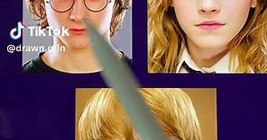 Réponse à @_Amelia_Granger_ #harrypotter #charactermix #celebritymashup #celebritymixfilter #harrypottertiktok #hermionegranger #ronweasley #potterhead