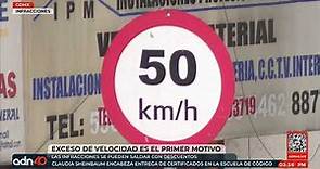 10 mil infracciones de tránsito por día en la Ciudad de México; exceso de velocidad principal motivo