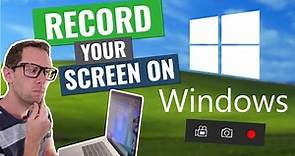 How to Screen Record on Windows (UPDATED Screen Capture Tutorial)