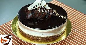 Cheesecake alla Nutella, facile, veloce e senza cottura! - Torte veloci (Ricetta cheesecake fredda)
