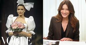 Carla Bruni Breaks Down 13 Looks From 1988 to Now | Life in Looks | Vogue