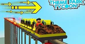 World's FASTEST ROLLER COASTER in Theme Park Tycoon 2! (Roblox)