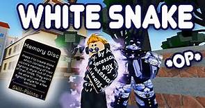 [YBA] White Snake Showcase