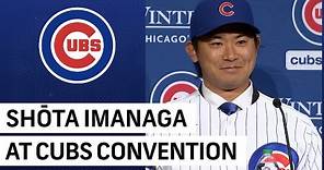 Cubs introduce Shōta Imanaga at Cubs Convention