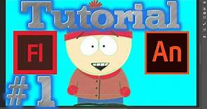 🎥 How To Create Characters & Backgrounds In South Park Style 🎥 Adobe Animate & Flash Tutorial