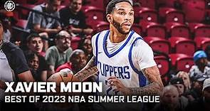 Best Of Xavier Moon '23 Summer League Highlights | LA Clippers