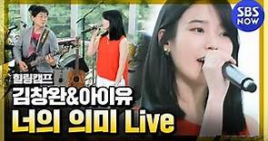[힐링캠프] 김창완&아이유 '너의 의미 Live' I SBS NOW