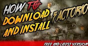 Factorio: How To Download & Install (Easy & Free Latest Version)