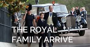 The Royal Wedding: Members of The Royal Family Arrive