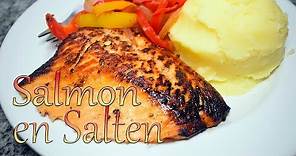 Receta de Salmon al Sarten - Cocinando con Yolanda