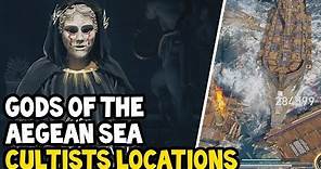 Assassin's Creed Odyssey - ALL GODS OF THE AEGEAN SEA CULTISTS Location Walkthrough