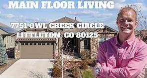 Home for sale in Littleton Colorado| 7751 Owl Creek Circle Littleton CO 80125