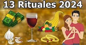 13 Rituales para Año Nuevo | Rituales para atraer el amor el dinero y la abundancia año nuevo 2024