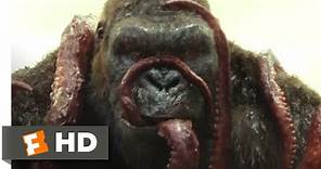 Kong: Skull Island (2017) - Kong vs. Giant Squid Scene (3/10) | Movieclips