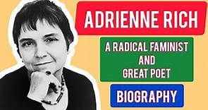 Adrienne Rich | Biography | In English | Detailed Discussion
