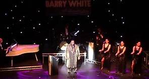 William Hicks as Barry White- Let the Music Play