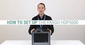 How to Set Up the Fargo HDP5000 ID Card Printer