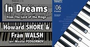 In Dreams by H. Shore & F. Walsh