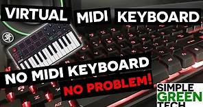 Virtual Midi Piano Keyboard - Tracktion T7 Tutorial