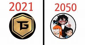 Techno Gamerz Logo Evolutions!(2021 - 2050)