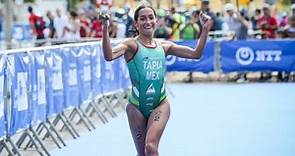 Rosa María Tapia, triatleta mexicana, gana medalla de bronce en Copa del Mundo