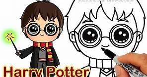 How to Draw Harry Potter Easy Chibi