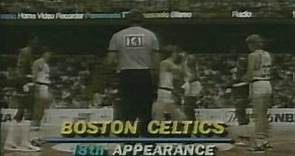 Boston Celtics - Houston Rockets FINALS NBA 1986 Game 1