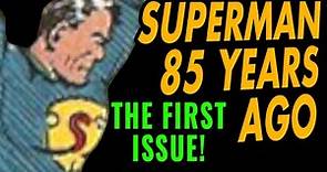 June 1938 – On this Day in Comic Book History (First Appearance of Superman)