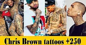 Chris Brown New Tattoos 2019 | Celebrity Tattoos & Their Meanings 2019